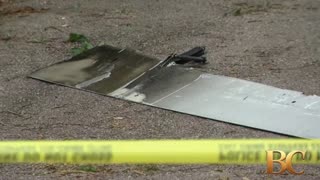 Flap falls from Delta plane, lands in driveway