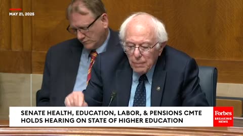 Bernie Sanders Breaks Down The Key Failures Of Current State Of U.S. Education