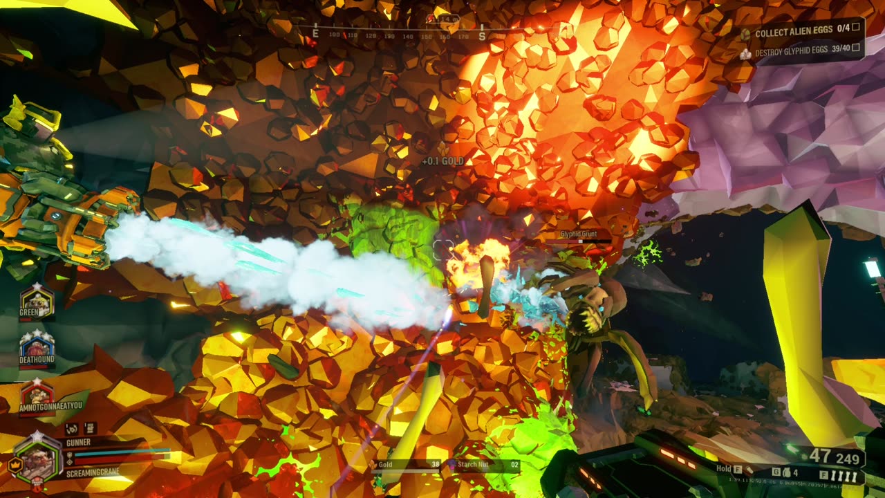 The Gold Is The Most Important Part Of The Mission (Deep Rock Galactic)