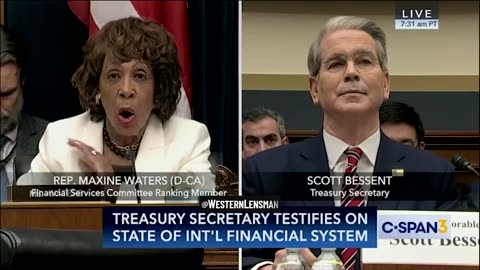 🔥Sec Secott Bessent WRECKS Mad Maxine in hysterical exchange on DOGE