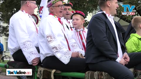 Hodový krojový průvod - Svatováclavské slavnosti Břeclav 2024