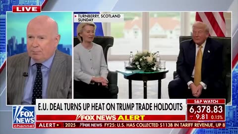 Editor of WSJ, Which Trump May Be Suing, Humiliates Himself on Fox News by Admitting Tariffs Are Working