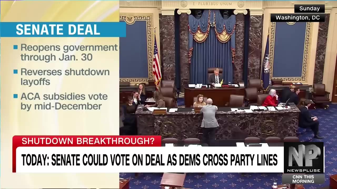 Senate Votes 60‑40 on Key Step to Reopen Government