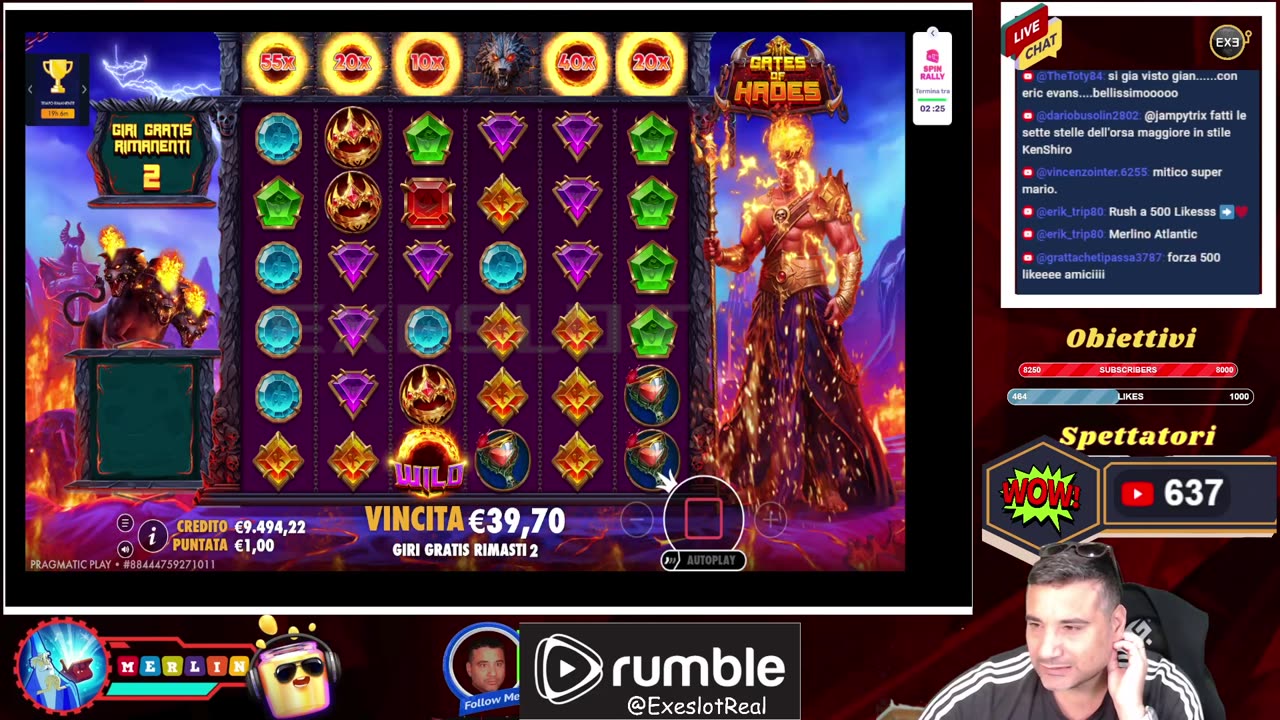 MERLIN in LIVE ore 21:00