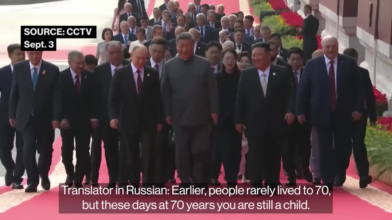 Xi and Putin Caught on Hot Mic Talking about people living to 150