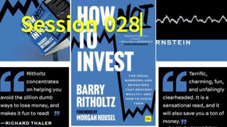 How Not To Invest 028 Barry Ritholtz 2025 Audio/Video Book S028