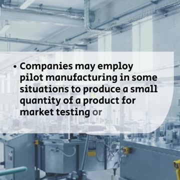 Pilot contract manufacturing services - Food Research Lab