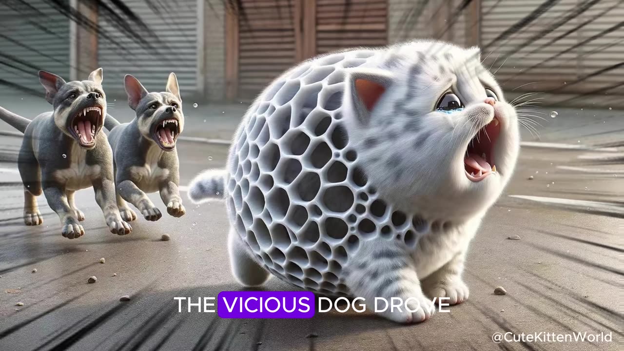 Poor cat infected with new virus