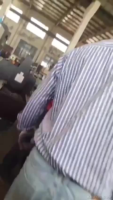 Woman got scalped at factory