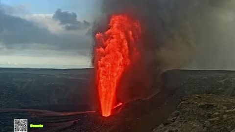 Kilauea Volcano Eruption 2025