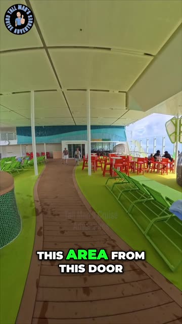 Another Entrance of AquaDome at Star of the Seas Deck15!