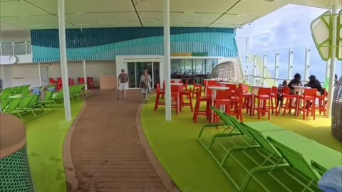 Another Entrance of AquaDome at Star of the Seas Deck15!