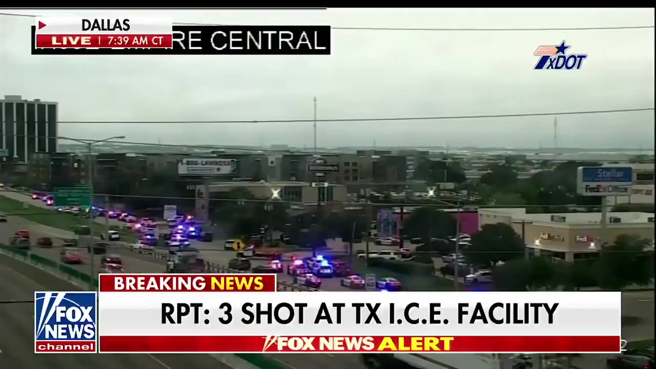 Shooting at Dallas ICE Facility