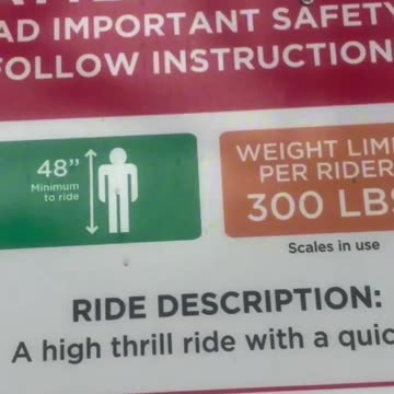 Landwhale is upset that there is a weight limit on rides