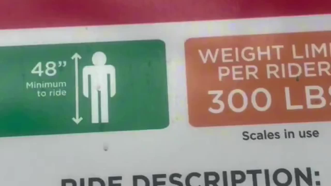 Landwhale is upset that there is a weight limit on rides