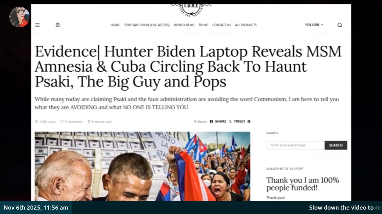 Tore Says Show |Sparking your memory!