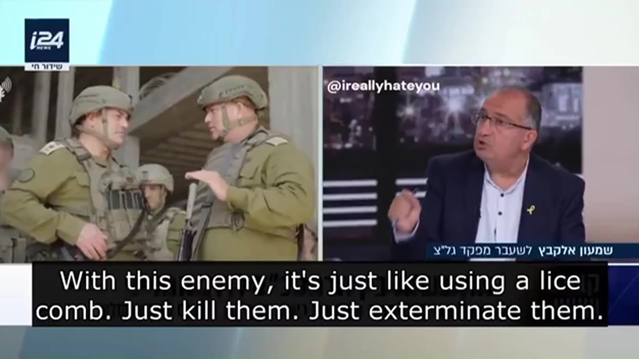 “Kill them, exterminate them… just like using a lice comb.”