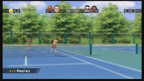 Wii Sports Tennis Game35