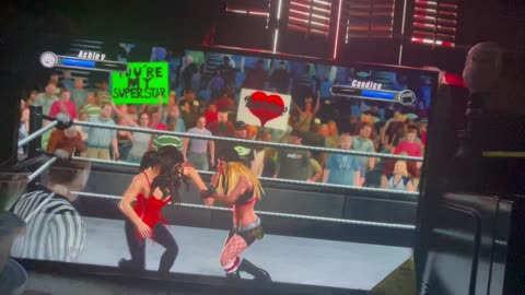 Ashley Vs Candice Michelle