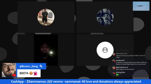 11/14/25 Sammannyc VOD: "Yurr we live $2 tts 3media"