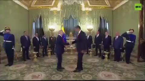 Vladimir Putin welcomes Venezuela's Nicolas Maduro to the Kremlin