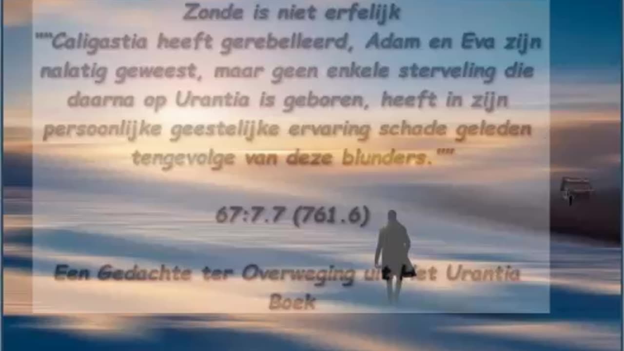 Zonde is niet