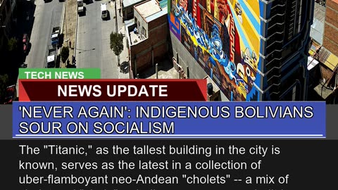 Never Again Indigenous Bolivians Sour on Social