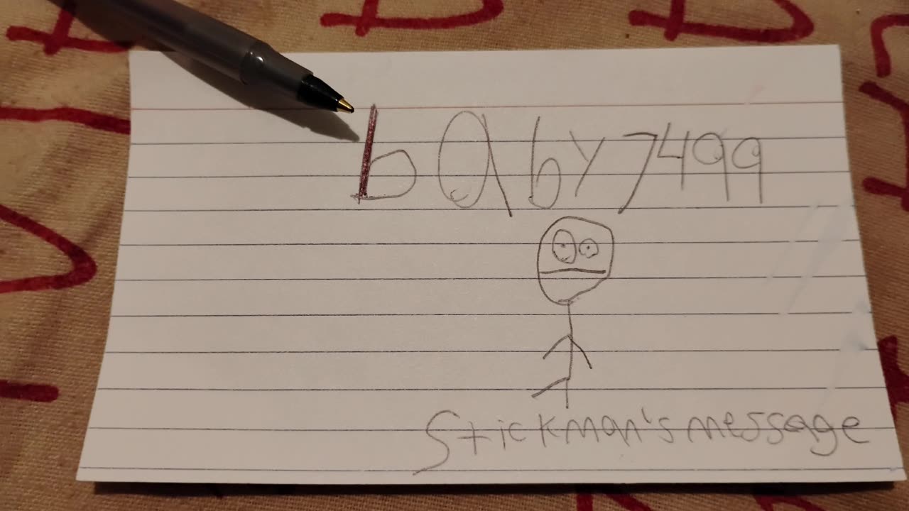 Stickman's Message (Skit)