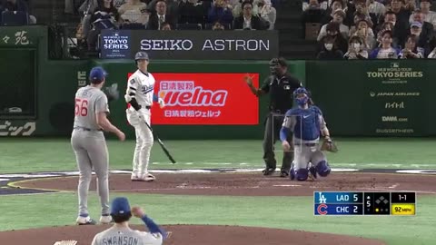 Shohei Ohtani hits his first home run of the 2025 season!