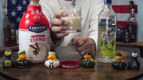 Jack Bitgood - Parrot Bay Key Lime Rum & Lucerne Eggnog