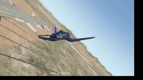the Vought F4U Corsair on Snottydale AZ - Xplane 11 - Freestyle on KSDL -