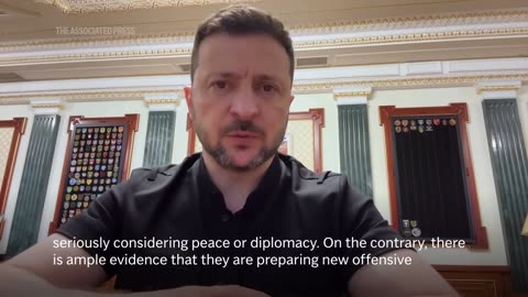 Ukraine's Zelenskyy says 'Russia is counting on a prolonged war'