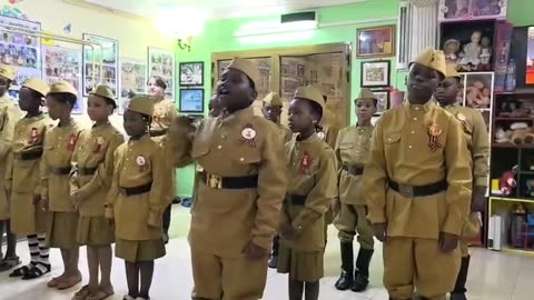 School is Opened for the Children of Migrants Brought in to Replace Thousands of Russian Men