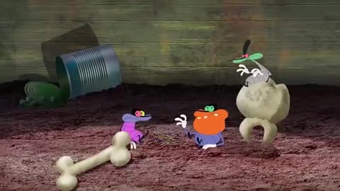 Oggy and the cockroaches Hébergement partagé inconfortable, quotidiens....😅😂🤣🙃🤪