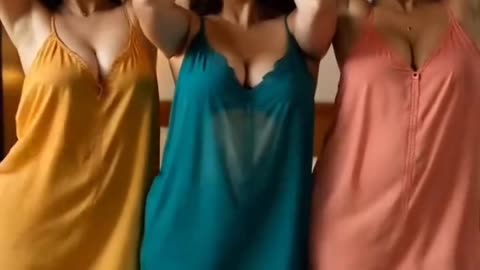 Sexy pole dance streamer in hip shorts and white stockings