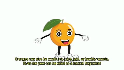 Learn About Oranges – The Queen of Fruits! | Fun Fruit Facts for Kids 🍈👑
