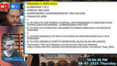 Evening Edification 08/7/2025