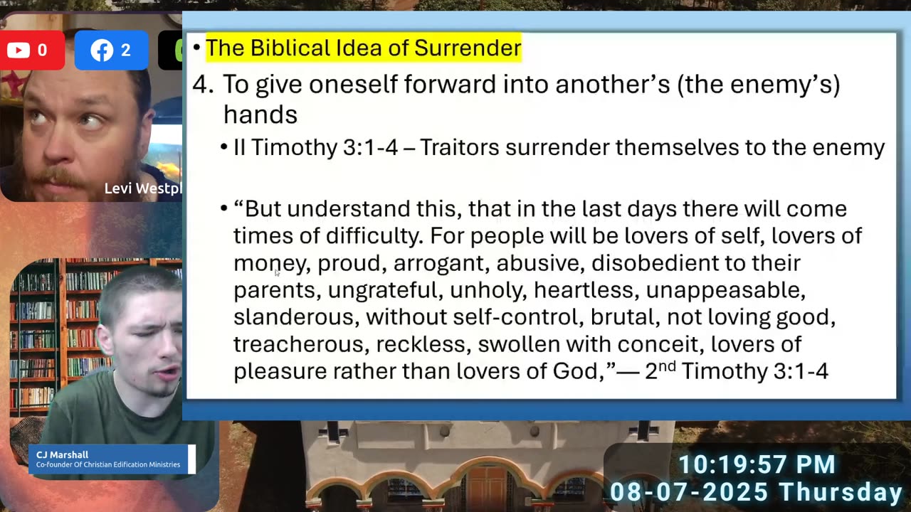 Evening Edification 08/7/2025
