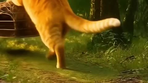 playful cat