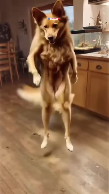 Unsettling Dancing Dog...