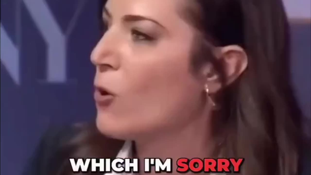 She’s saying the quiet part out loud and doesn’t even realize it.