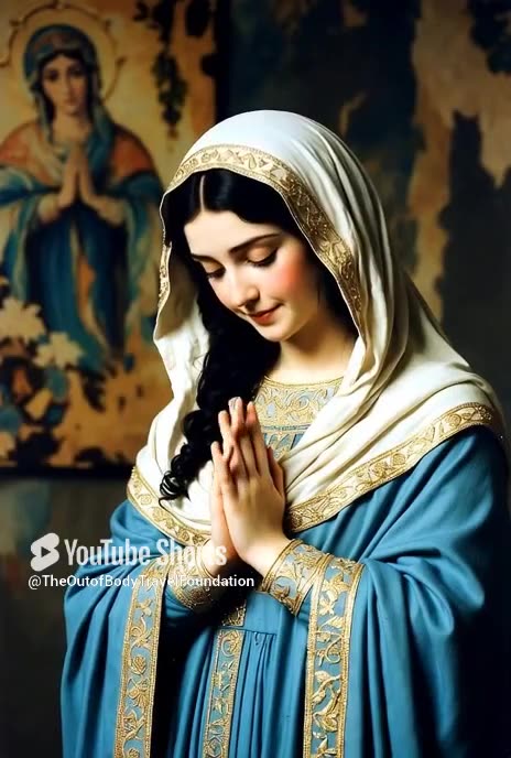 “Let us run to Mary, and, as her little children."- Saint Francis de Sales