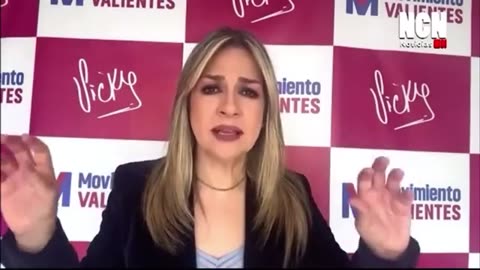 Vicky Dávila; Teremos que nos unir para derrotar o mal na Colômbia.