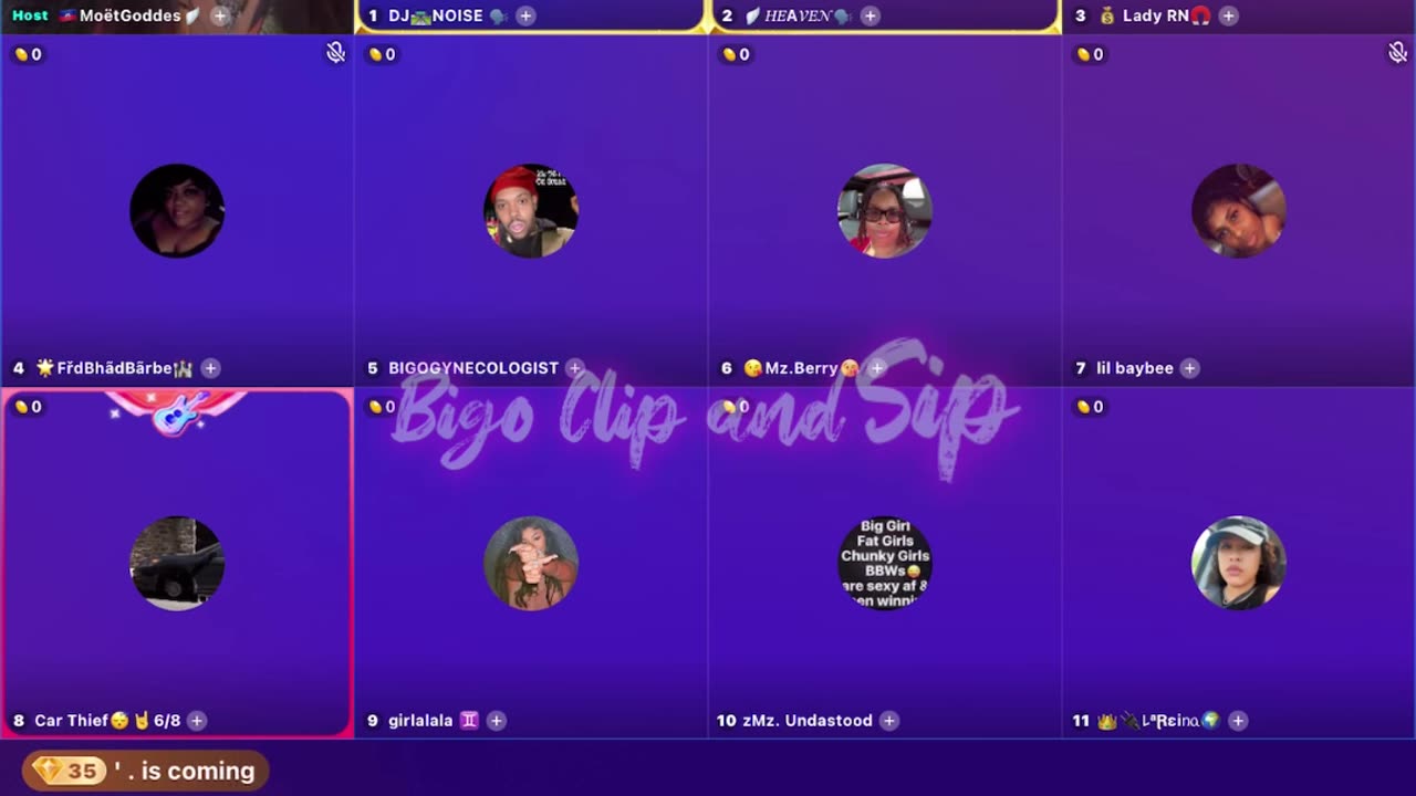 Moet had an advice panel then everything goes out the window n lines Papi 5/27/25 #bigoclipandsip