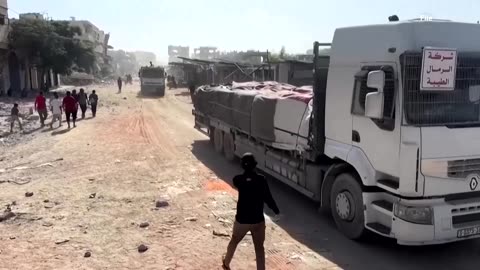 Israel bars some aid workers from Gaza as groups face suspension