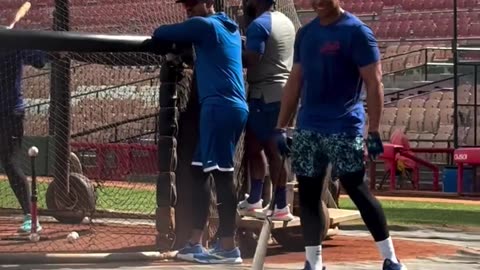 VIDEO: Juan Soto entrenando con el Licey