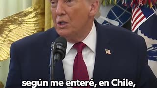 La primera reacción de Trump a la victoria de Kast en Chile