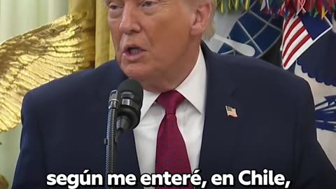 La primera reacción de Trump a la victoria de Kast en Chile