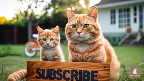 Mama Cat Saves Kitten Who Fell Into the Swimming Pool – Dry Fur, Cook, and Lullin