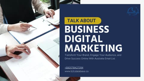 ✅ Get Accurate Australia Email List for Marketing | Business Email Database